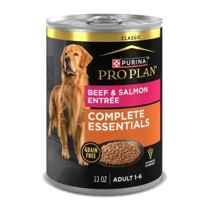 Pro Plan Adult Complete Essentials Grain Free Beef & Salmon Entrée Classic Wet Dog Food