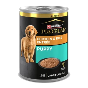 Pro Plan Puppy Chicken & Rice Entrée Classic Wet Dog Food