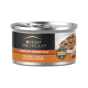 Pro Plan Complete Essentials Chicken, Tuna & Wild Rice Entrée In Sauce Wet Cat Food