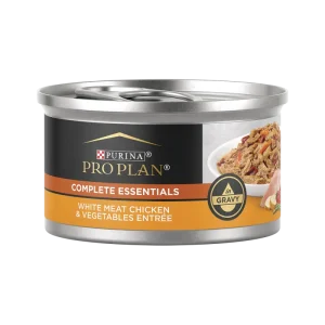 Pro Plan Complete Essentials White Meat Chicken & Vegetable Entrée in Gravy Wet Cat Food