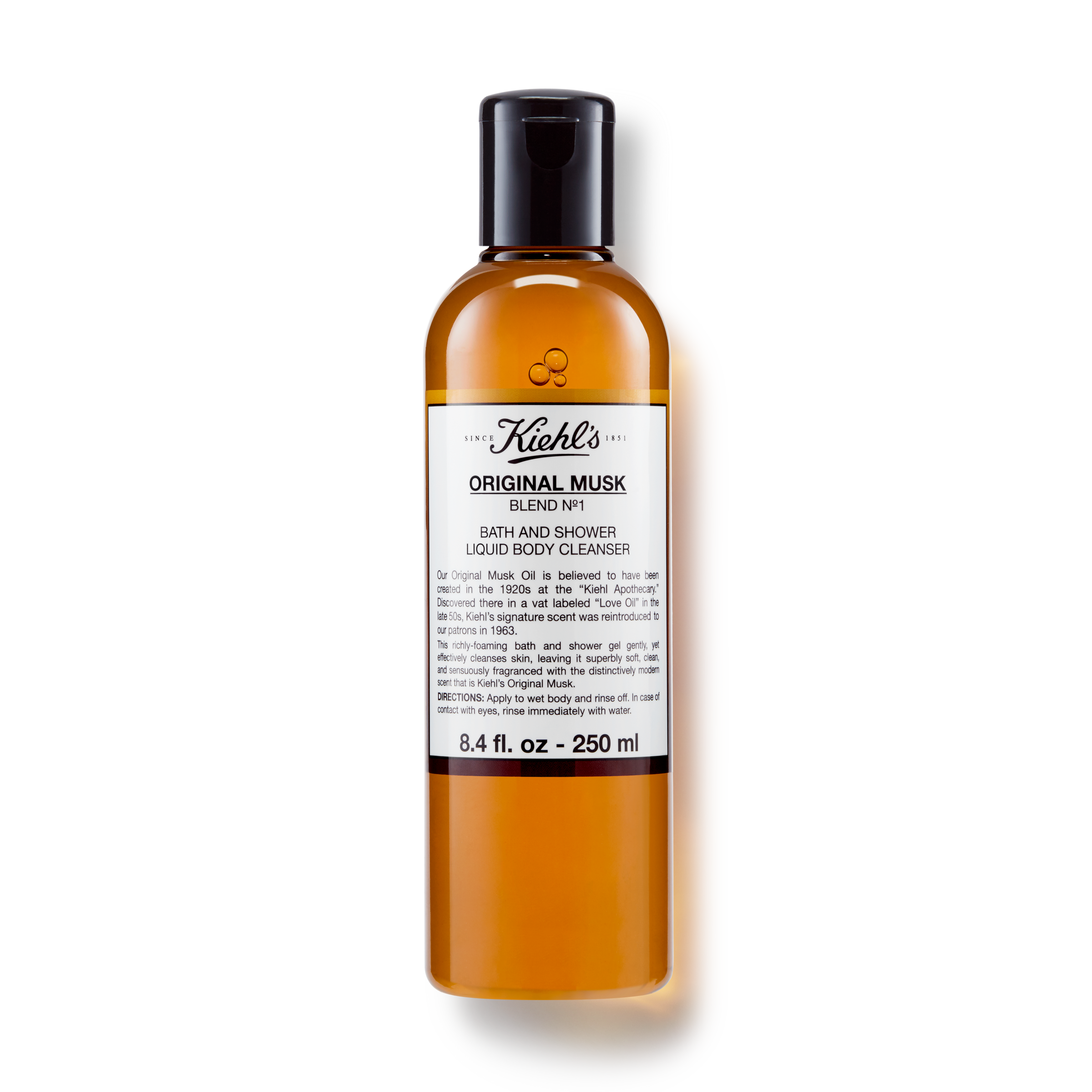 Original Musk Bath and Shower Liquid Body Cleanser