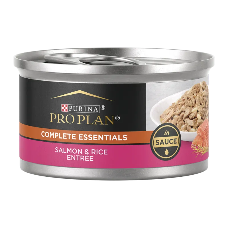 Pro Plan Complete Essentials Salmon & Rice Entrée in Sauce Wet Cat Food