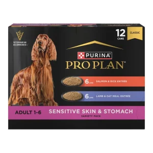 Pro Plan Sensitive Skin & Stomach Wet Dog Food Variety Pack