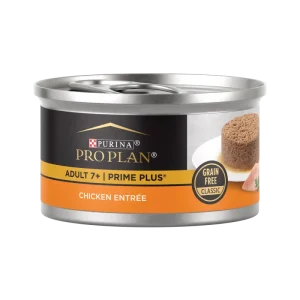 Pro Plan PRIME PLUS Senior Adult 7+ Chicken Entrée Classic Wet Cat Food