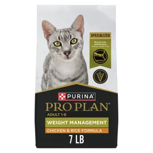 Pro Plan Adult Weight Management Chicken & Rice Formula Dry Cat Food