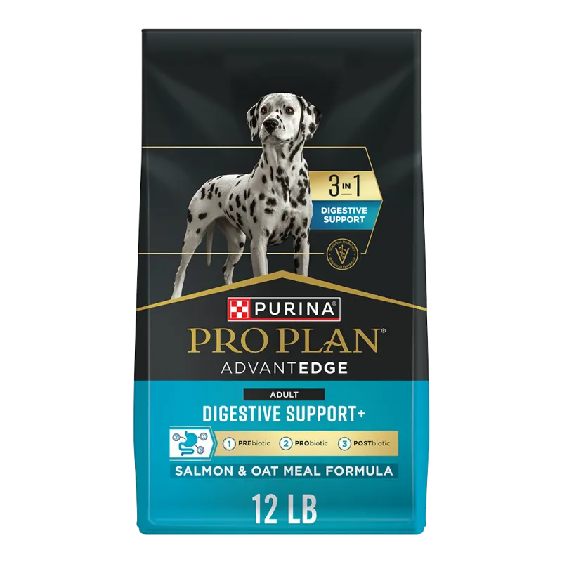 Pro Plan AdvantEDGE Adult Digestive Support+ Salmon & Oat Meal Formula Dry Dog Food