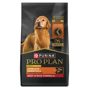 Pro Plan Adult 7+ Complete Essentials Shredded Blend Beef & Rice Formula Dry Dog Food