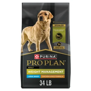 Pro Plan Adult Large Breed Weight Management Chicken & Rice Formula Dry Dog Food