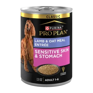 Pro Plan Sensitive Skin & Stomach Lamb & Oat Meal Entrée Classic Wet Dog Food