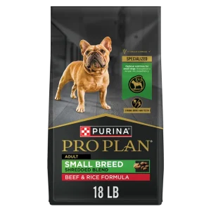 Pro Plan Adult Small Breed Shredded Blend Beef & Rice Formula Dry Dog Food