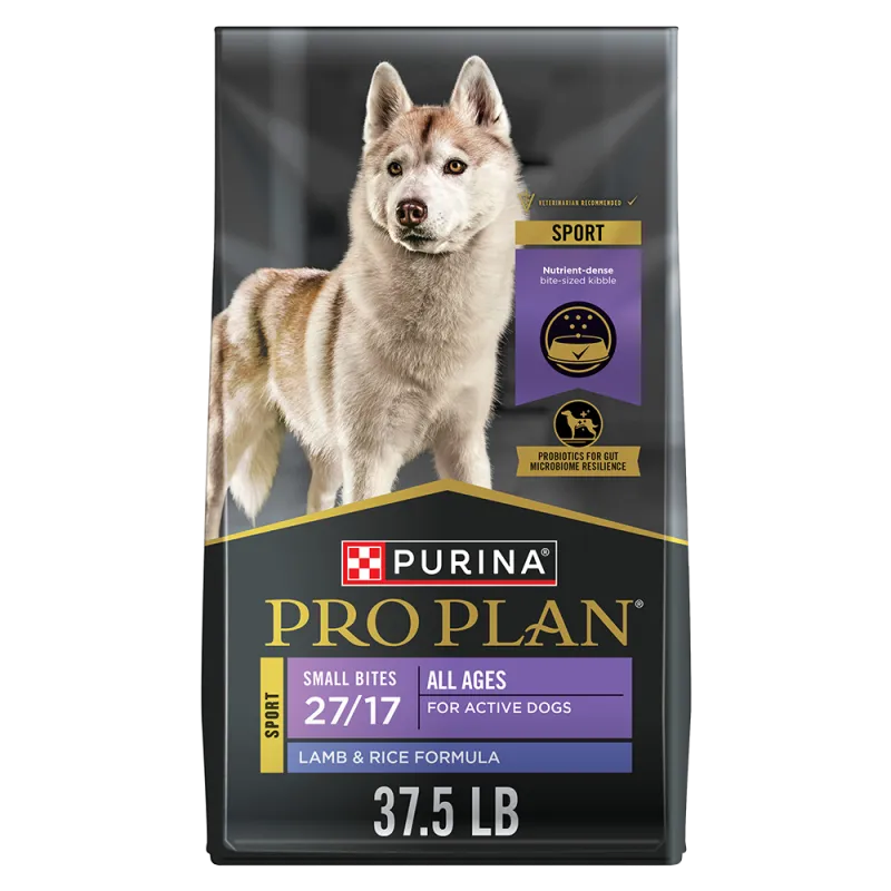 Pro Plan Sport Small Bites 27/17 Lamb & Rice Dry Dog Food