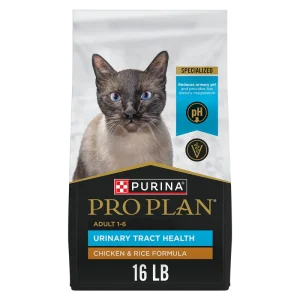Pro Plan Adult Urinary Tract Health Chicken & Rice Formula Dry Cat Food