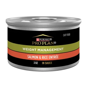 Purina Pro Plan Adult Weight Management Salmon & Rice Entrée in Sauce Wet Cat Food