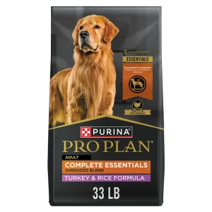 Pro Plan Adult Complete Essentials Shredded Blend Turkey & Rice with Probiotics Dry Dog Food