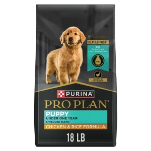 Pro Plan Puppy Shredded Blend Chicken & Rice Formula Dry Dog Food