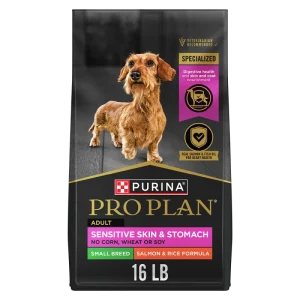 Pro Plan Adult Sensitive Skin & Stomach Small Breed Salmon & Rice Dry Dog Food