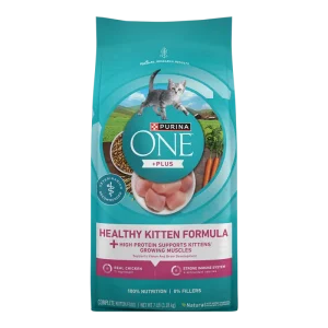Purina ONE +Plus Healthy Kitten Chicken Dry Cat Food