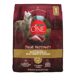 Purina ONE True Instinct with a Blend of Real Turkey & Venison Dog Food