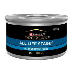 Purina Pro Plan All Life Stages Ocean Whitefish Classic Entrée Wet Cat Food