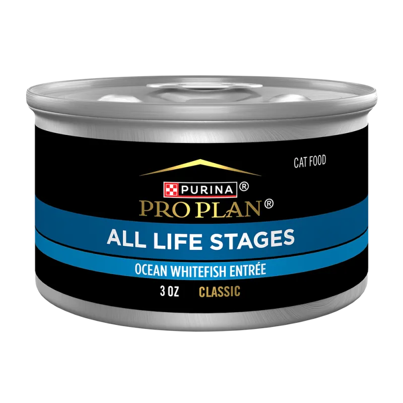 Purina Pro Plan All Life Stages Ocean Whitefish Classic Entrée Wet Cat Food