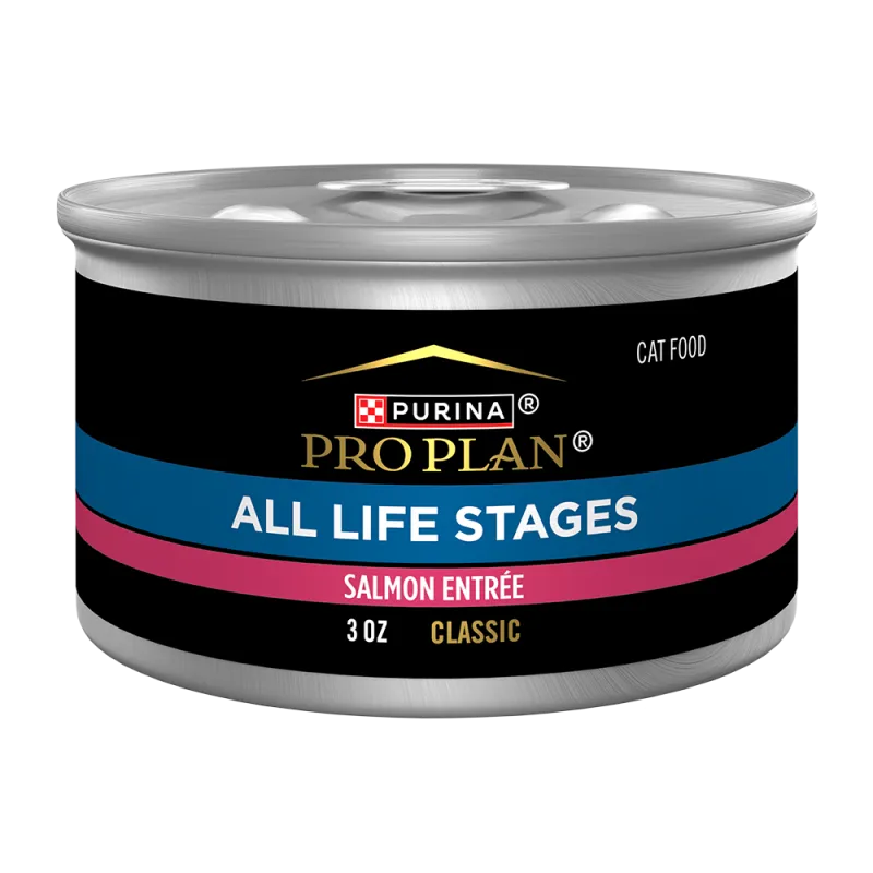 Purina Pro Plan All Life Stages Salmon Classic Entrée Wet Cat Food