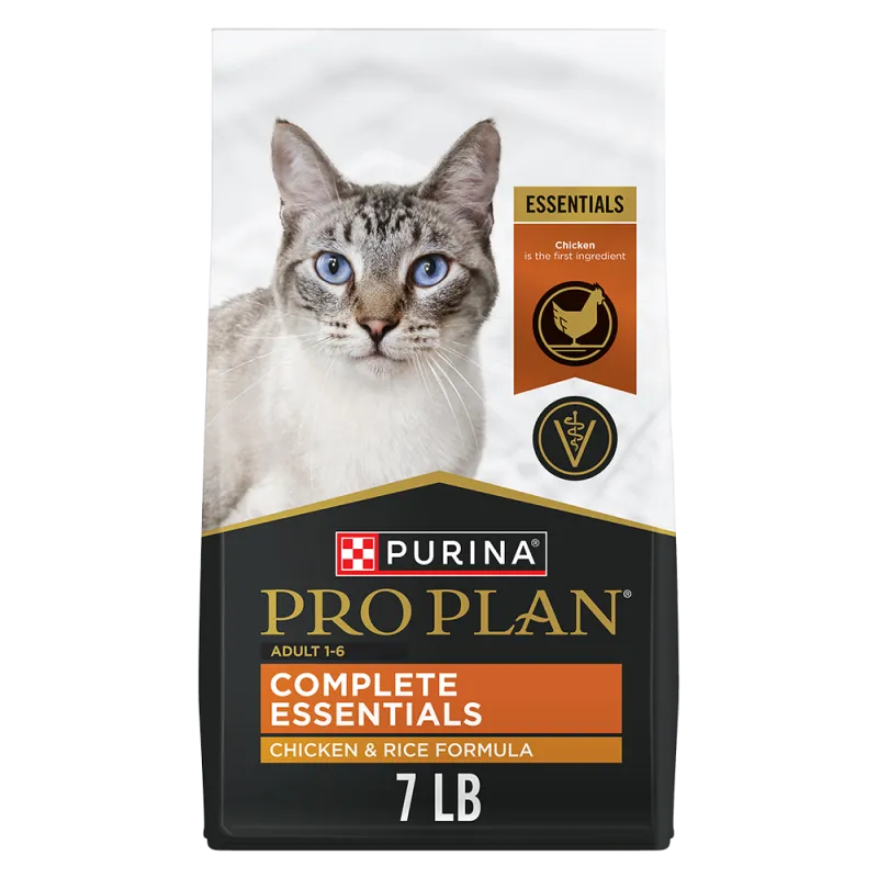 Pro Plan Adult Complete Essentials Chicken & Rice Formula Dry Cat Food