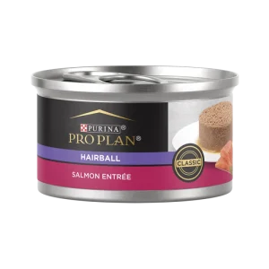 Pro Plan Hairball Salmon Entrée Classic Wet Cat Food